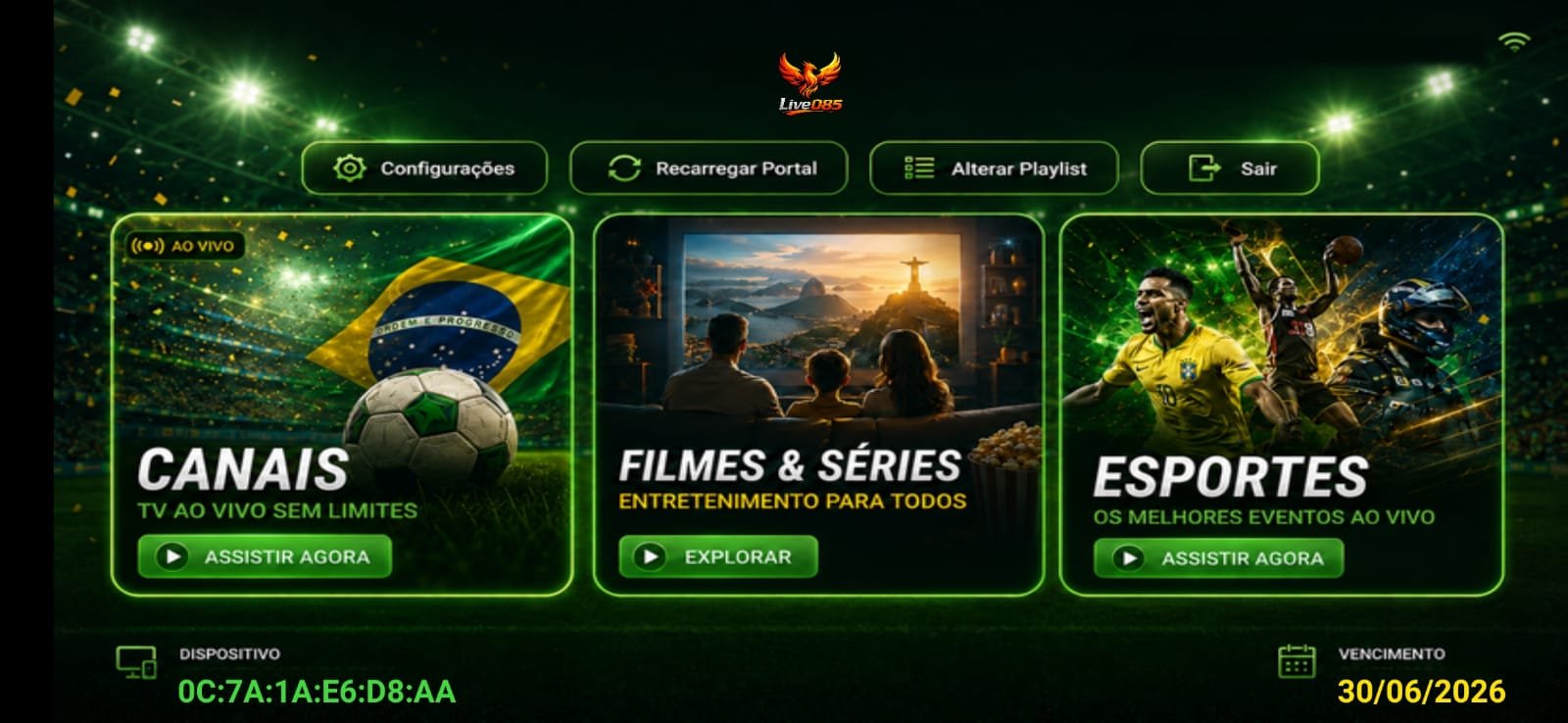LIVE TEMAS